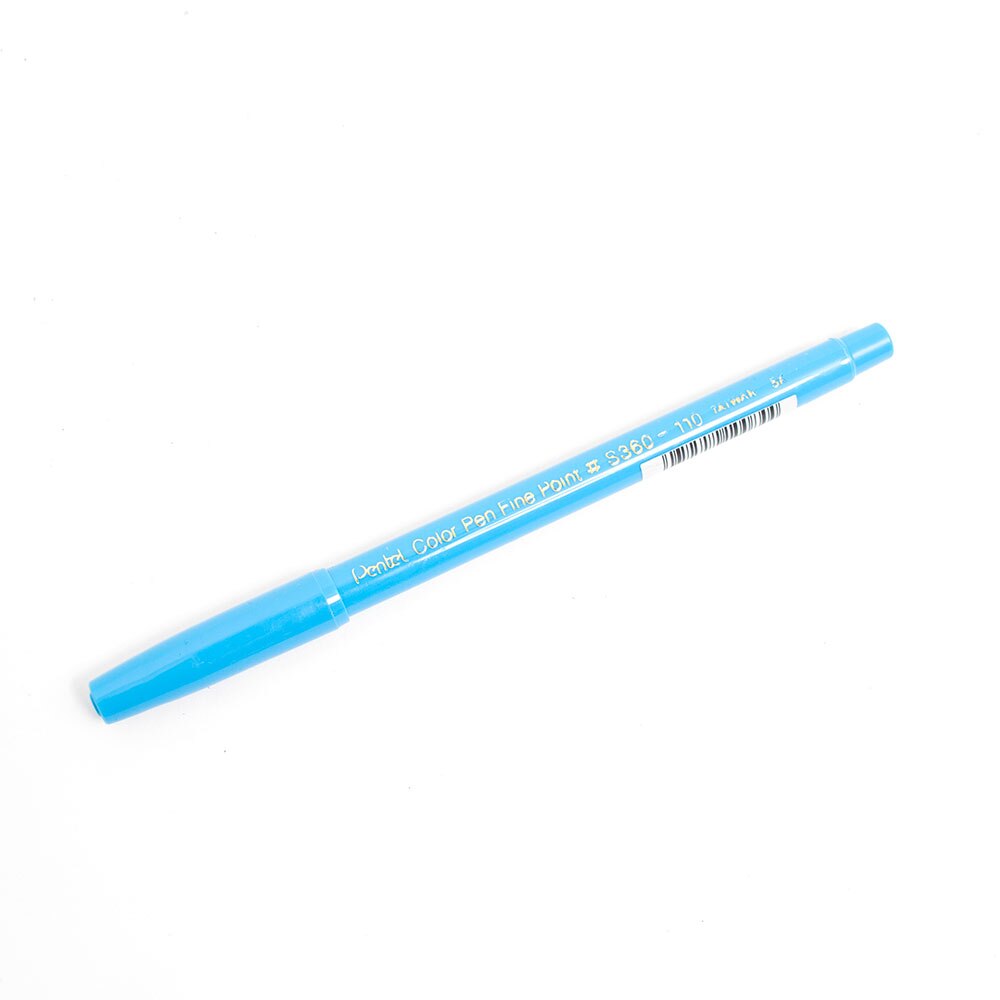 Pentel, Markers, Art & School, Color Pen, Fine Point, 50873, Sky Blue